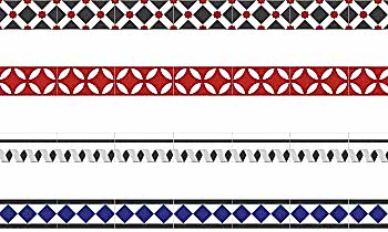 Desenli Süpürgelikler (10x20)